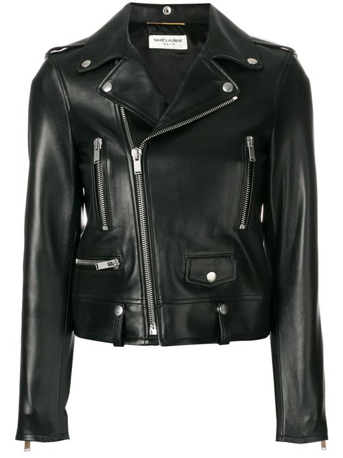 Leather jacket SAINT LAURENT | 481862Y5YA21000